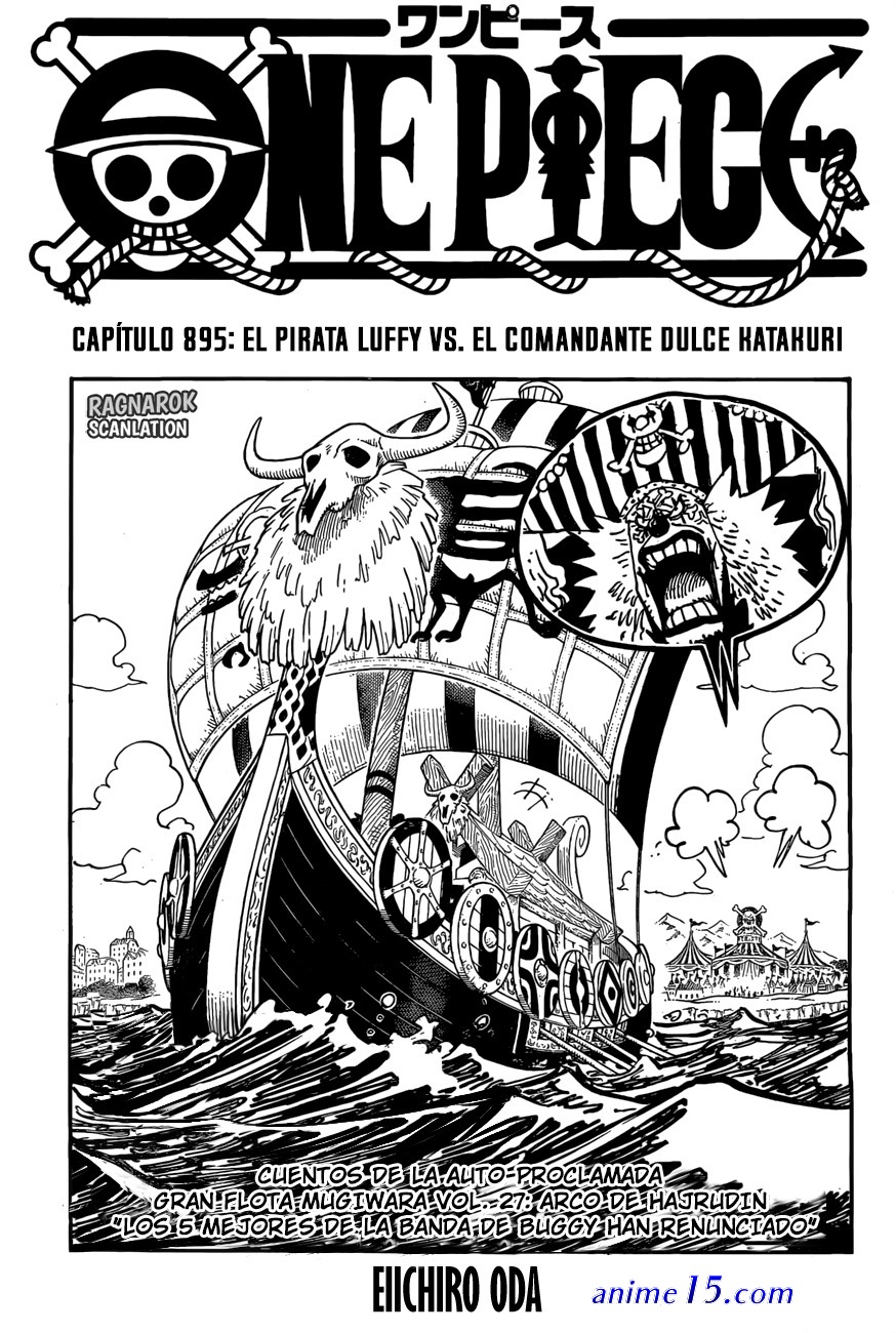 one piece capítulo 895