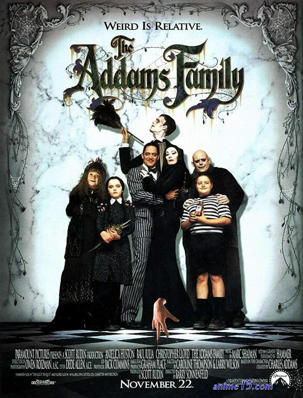 familia adams filme