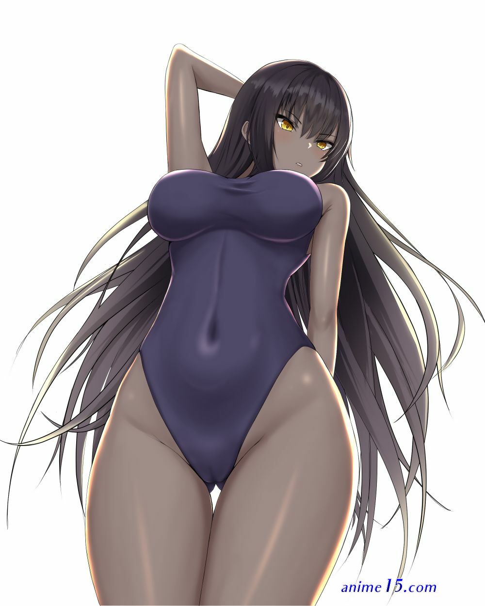femdom anime thic caption