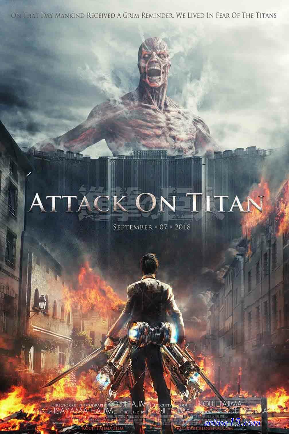 ataque dos titãs o fim do mundo filme completo dublado anime