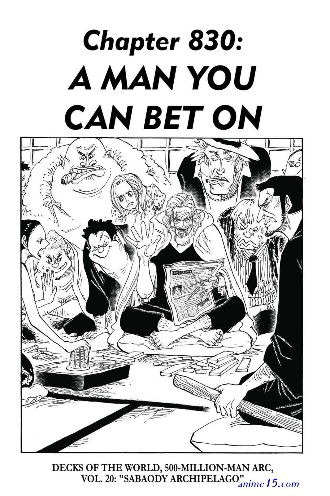 one piece cap 830