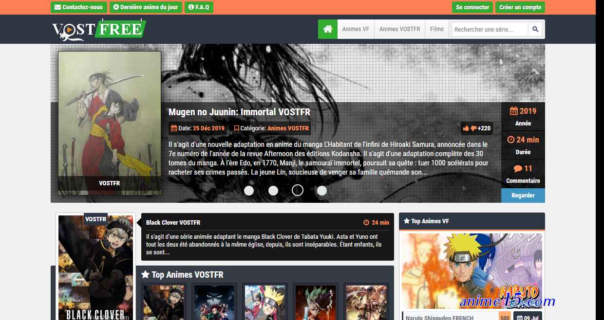 vostfree anime vf
