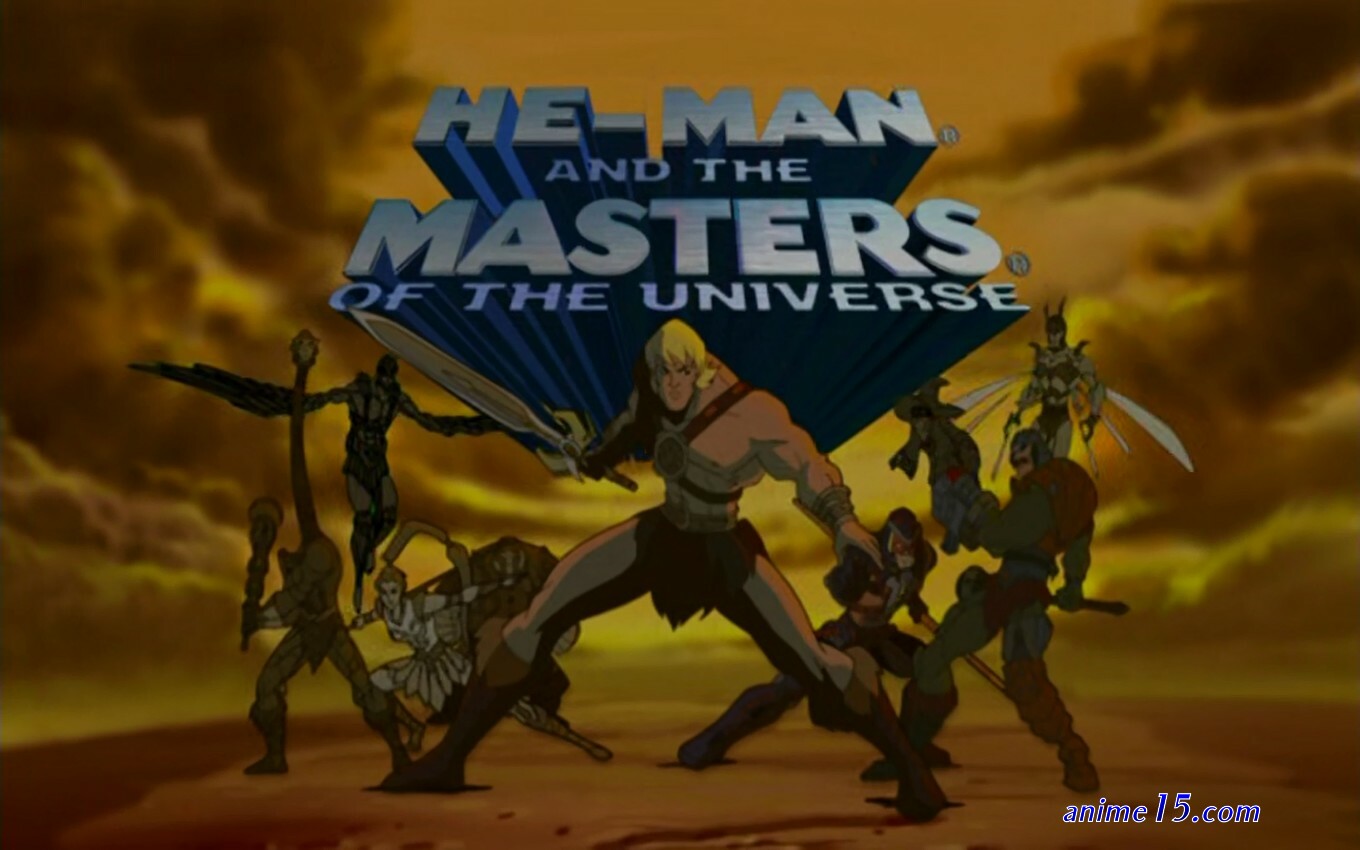 he man e os mestres do universo no animezeira