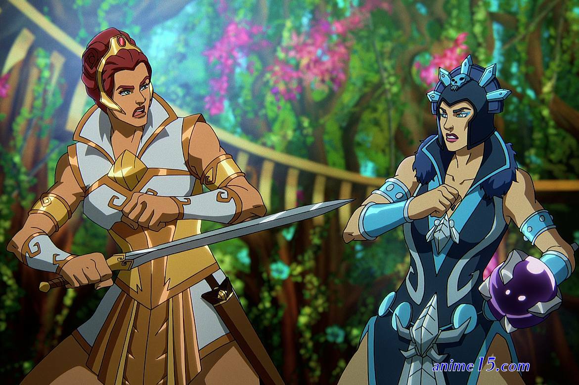 he man e os mestres do universo no animezeira