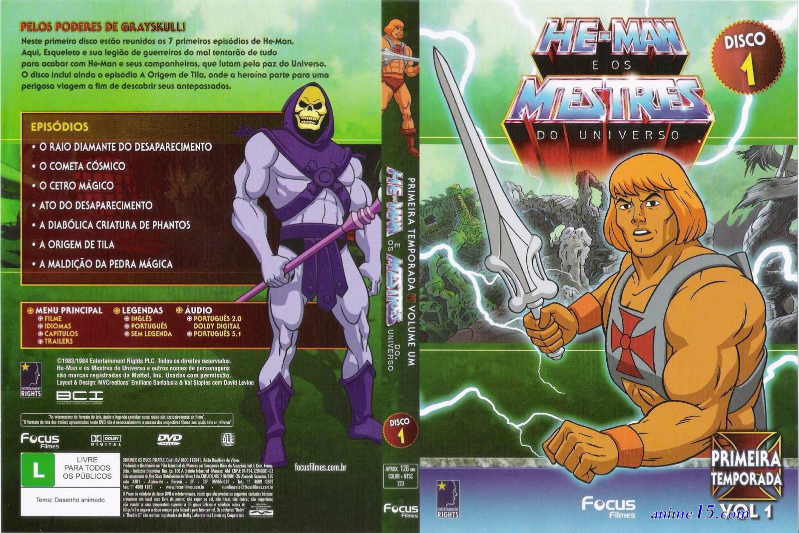 he man e os mestres do universo no animezeira