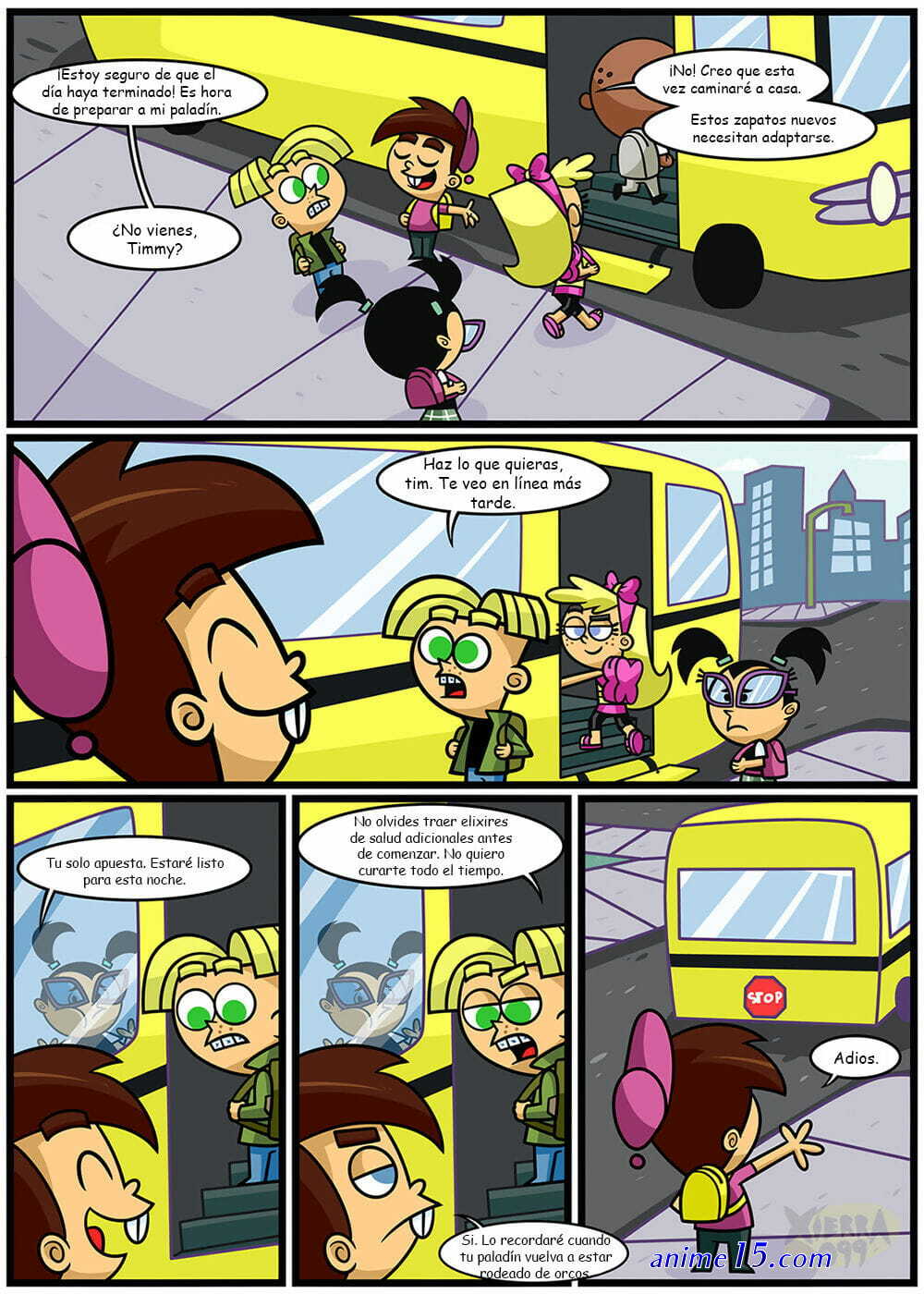 comics de los padrinos magicos shemale