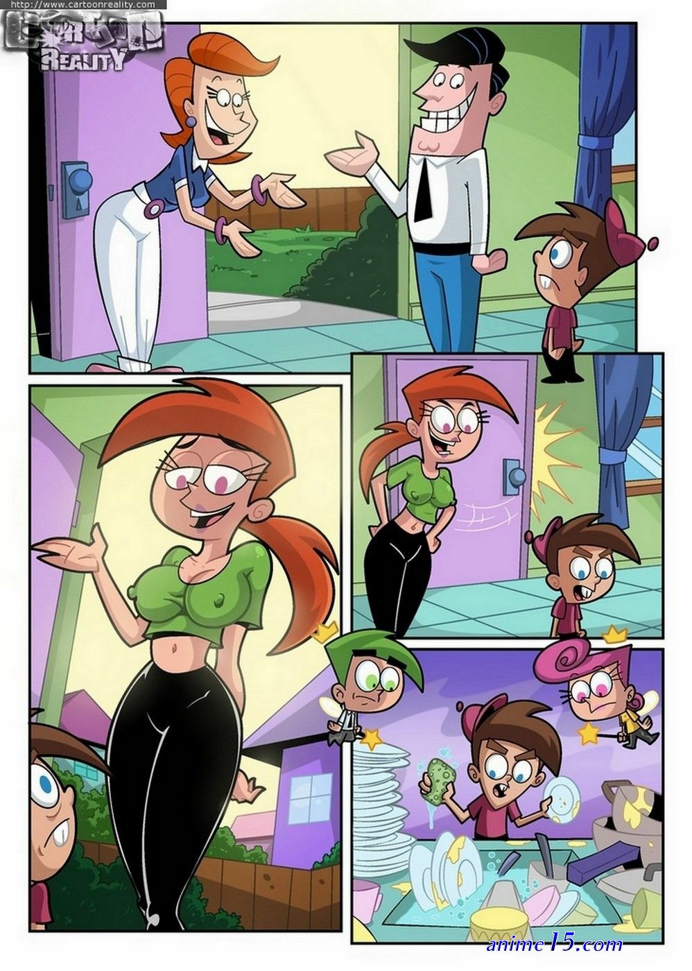 comics de los padrinos magicos shemale