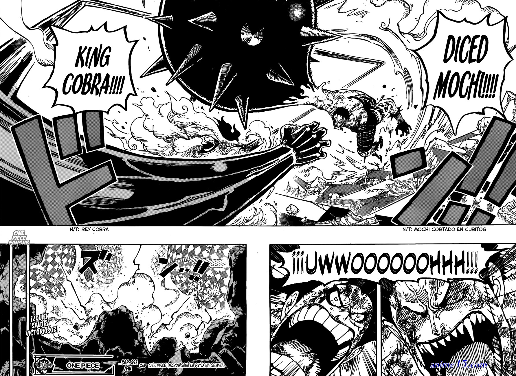 one piece capítulo 895