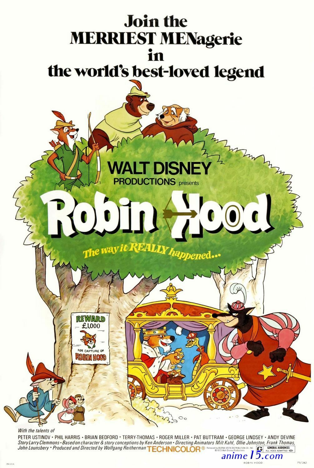 streaming robin des bois dessin animé