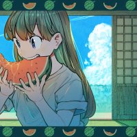 anime watermelon