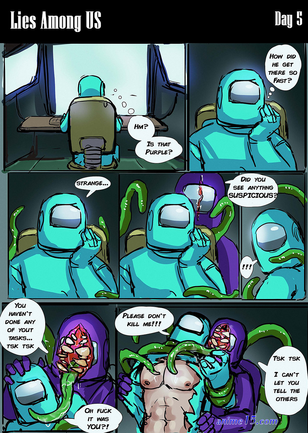 among us porn comics