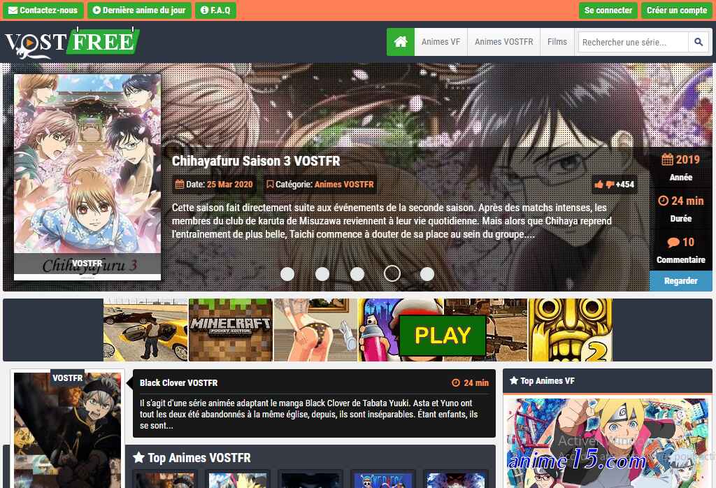 vostfree animes vf et vostfr