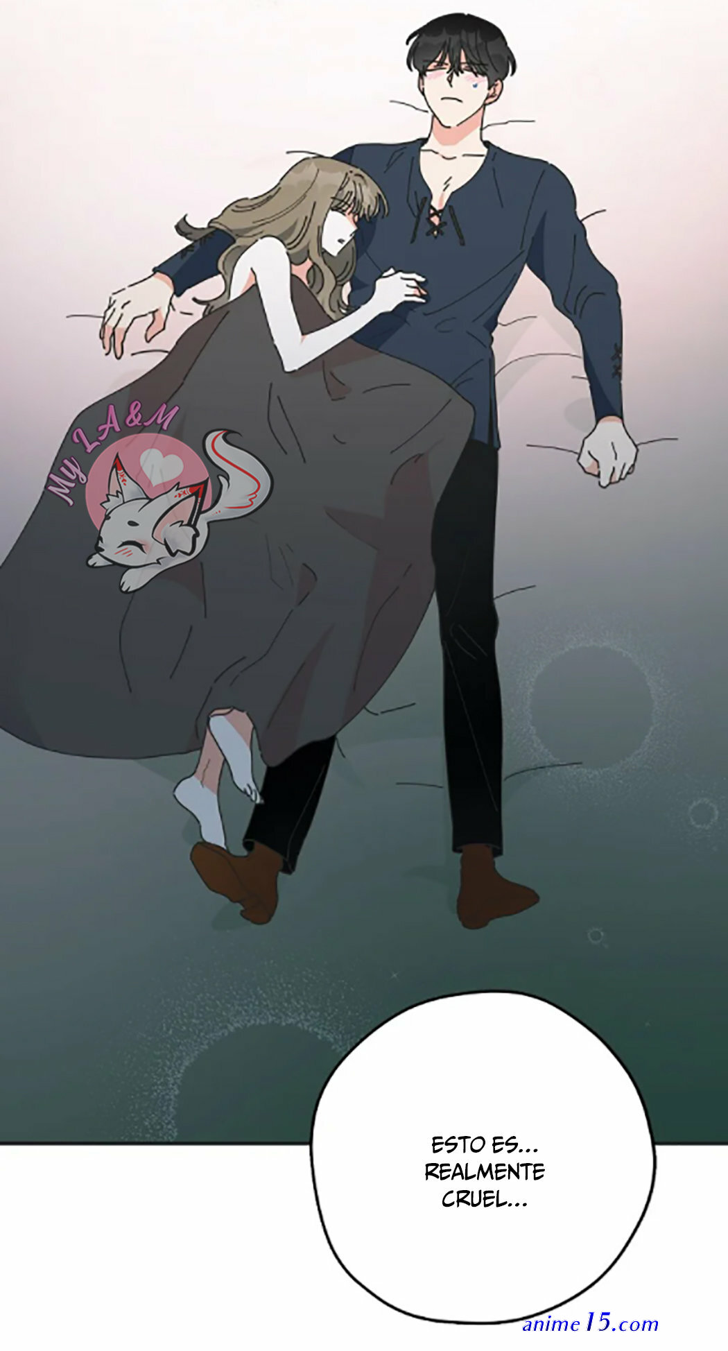 el heroe de la dama malvada cap 59
