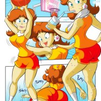 yuri hard comics peach x daisy