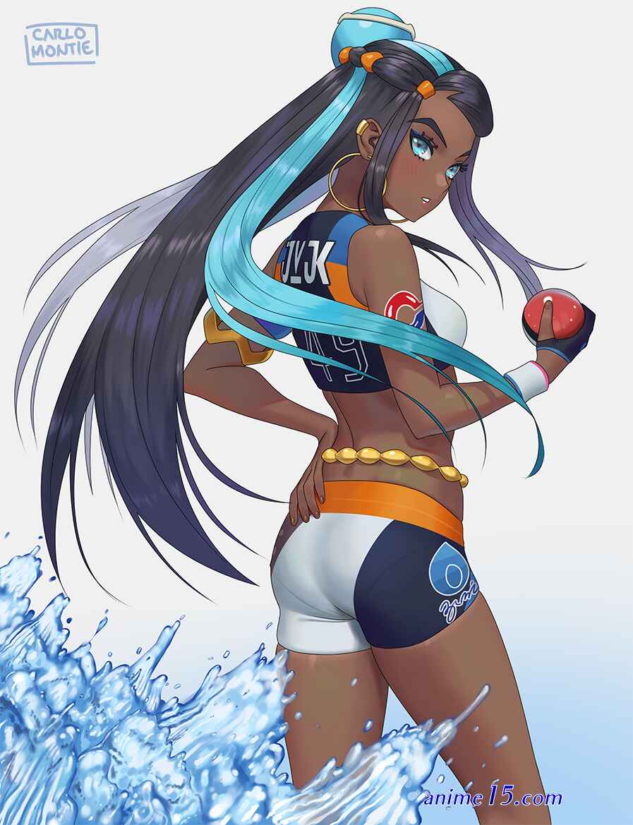 casual nessa in anime fanart