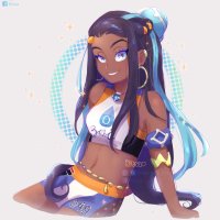 casual nessa in anime fanart