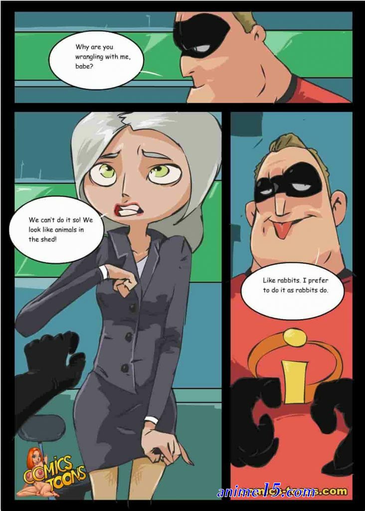 incredibles dash sex comics