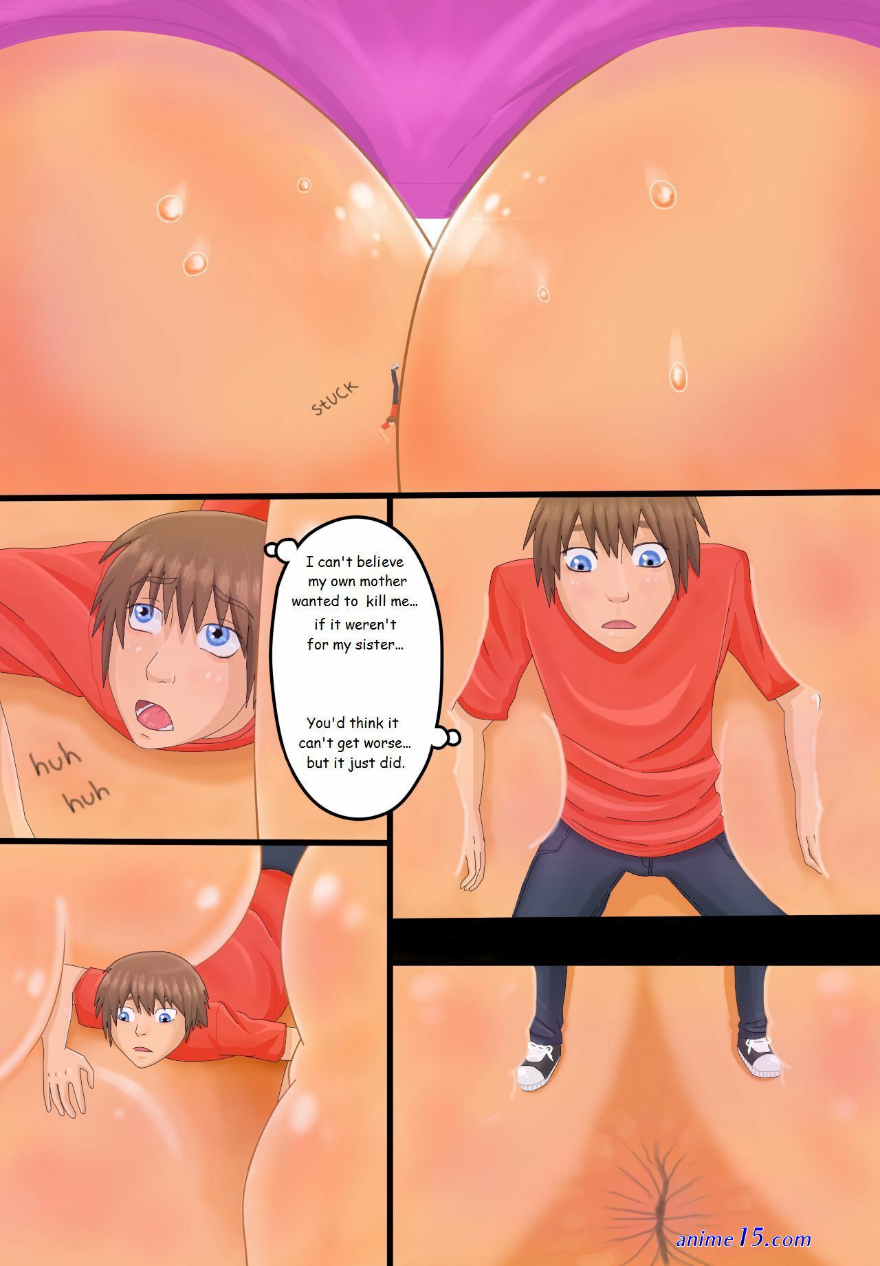 giantess anime comic sister sexy