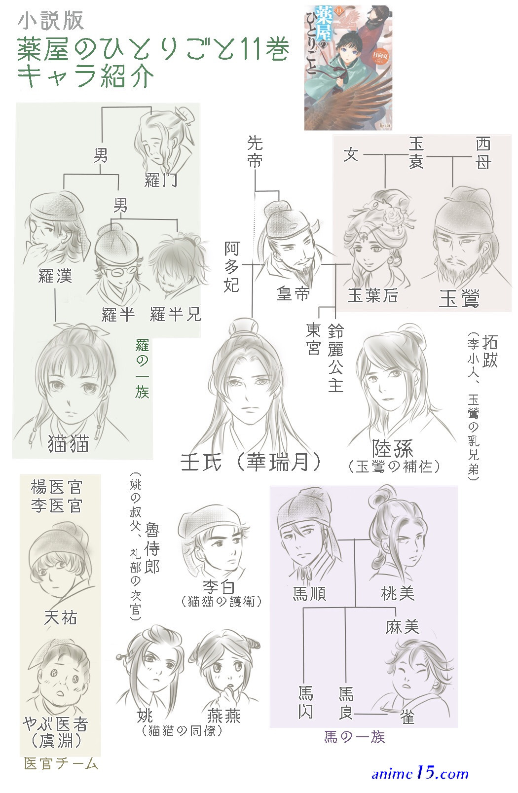 the pharmacist s soliloquies 薬屋のひとりごと 药屋少女的呢喃 약사의 혼잣말 kusuriya no hitorigoto