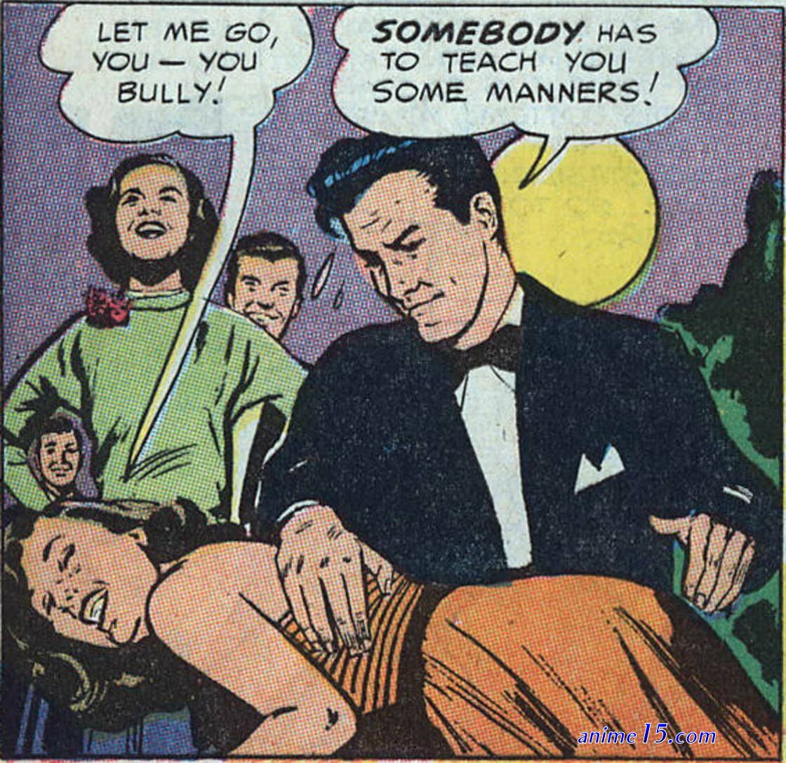 spanking comics