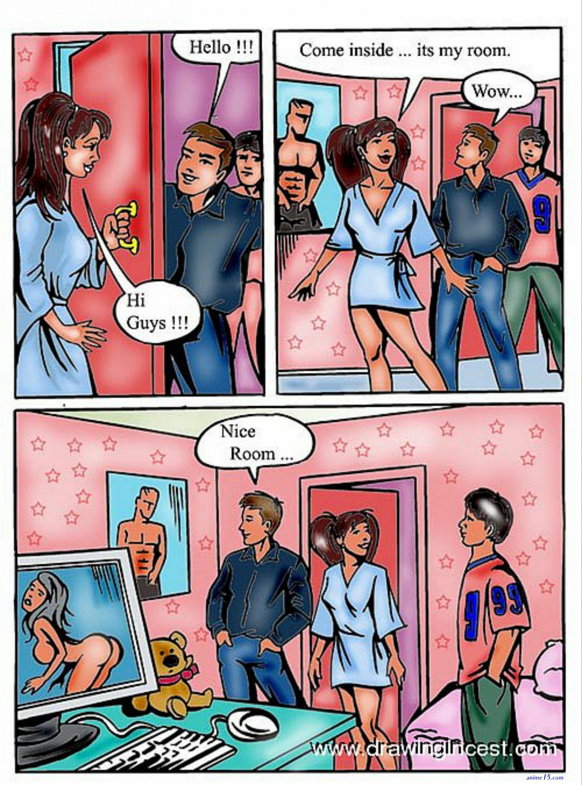 fucking sister real comics
