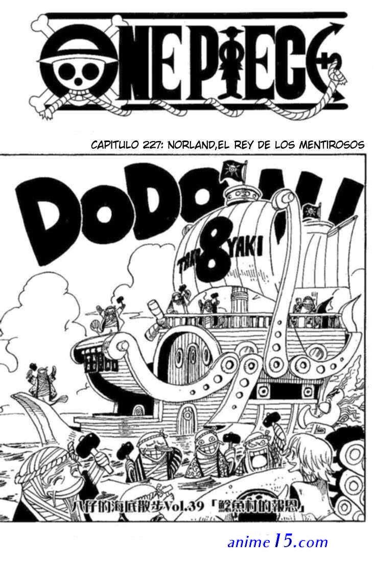 capitulo 227 de one piece