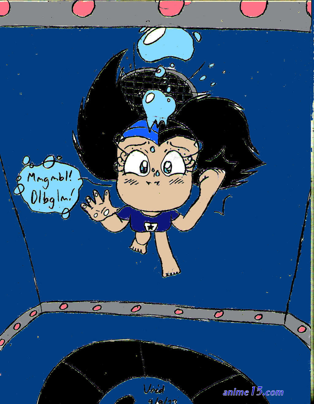 nude anime in peril