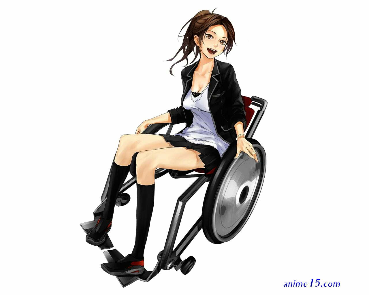 wheelchair anime