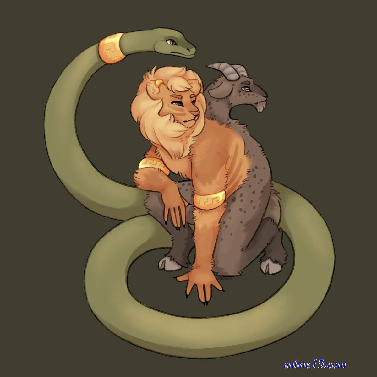 greek snake porn anime