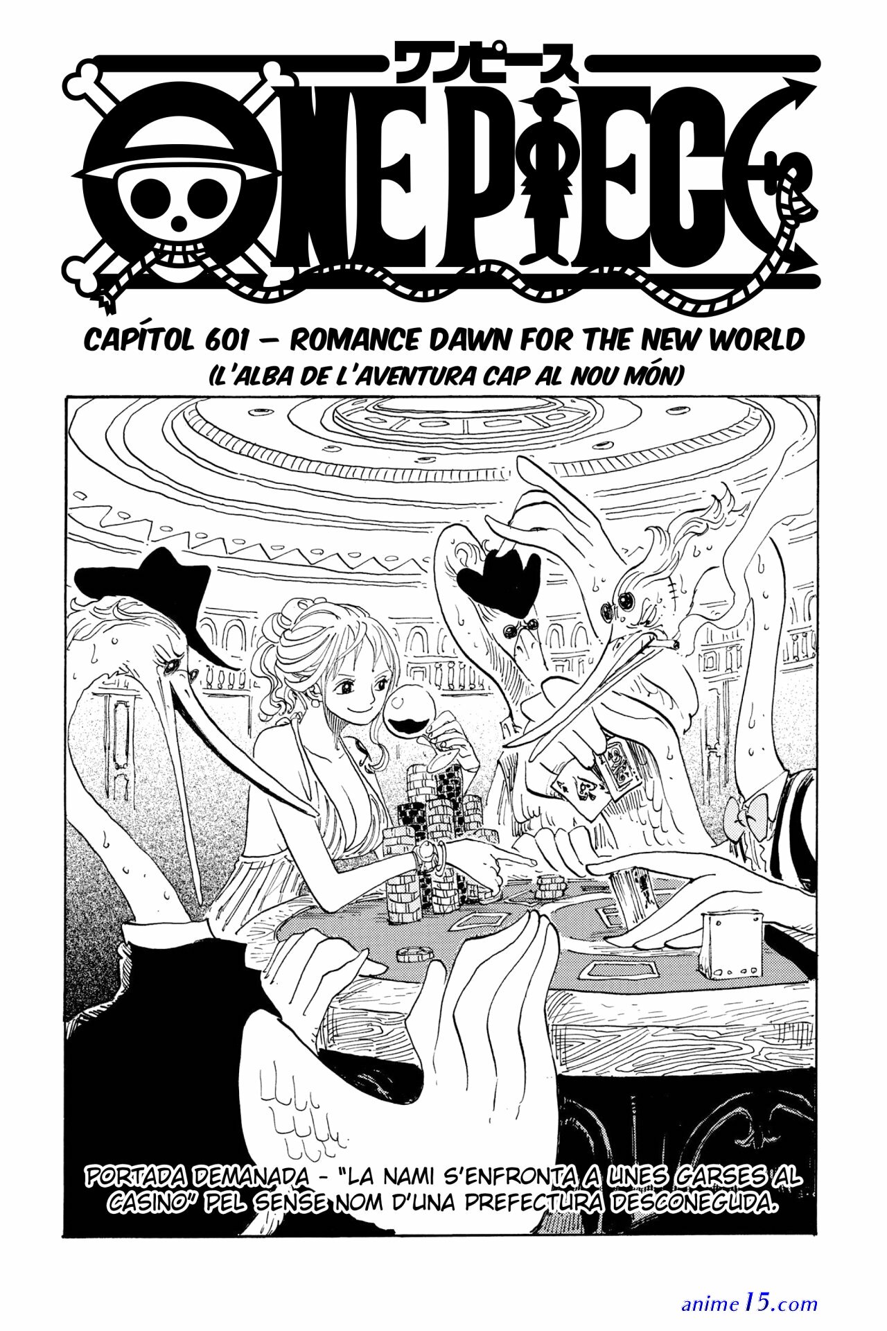 one piece capitulo 601