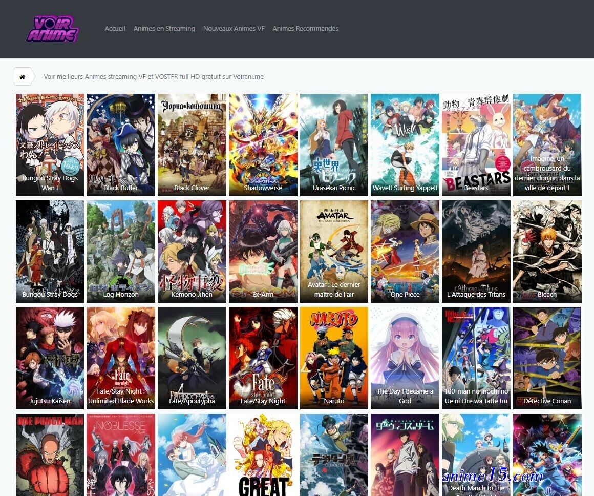 anime vf gratuit