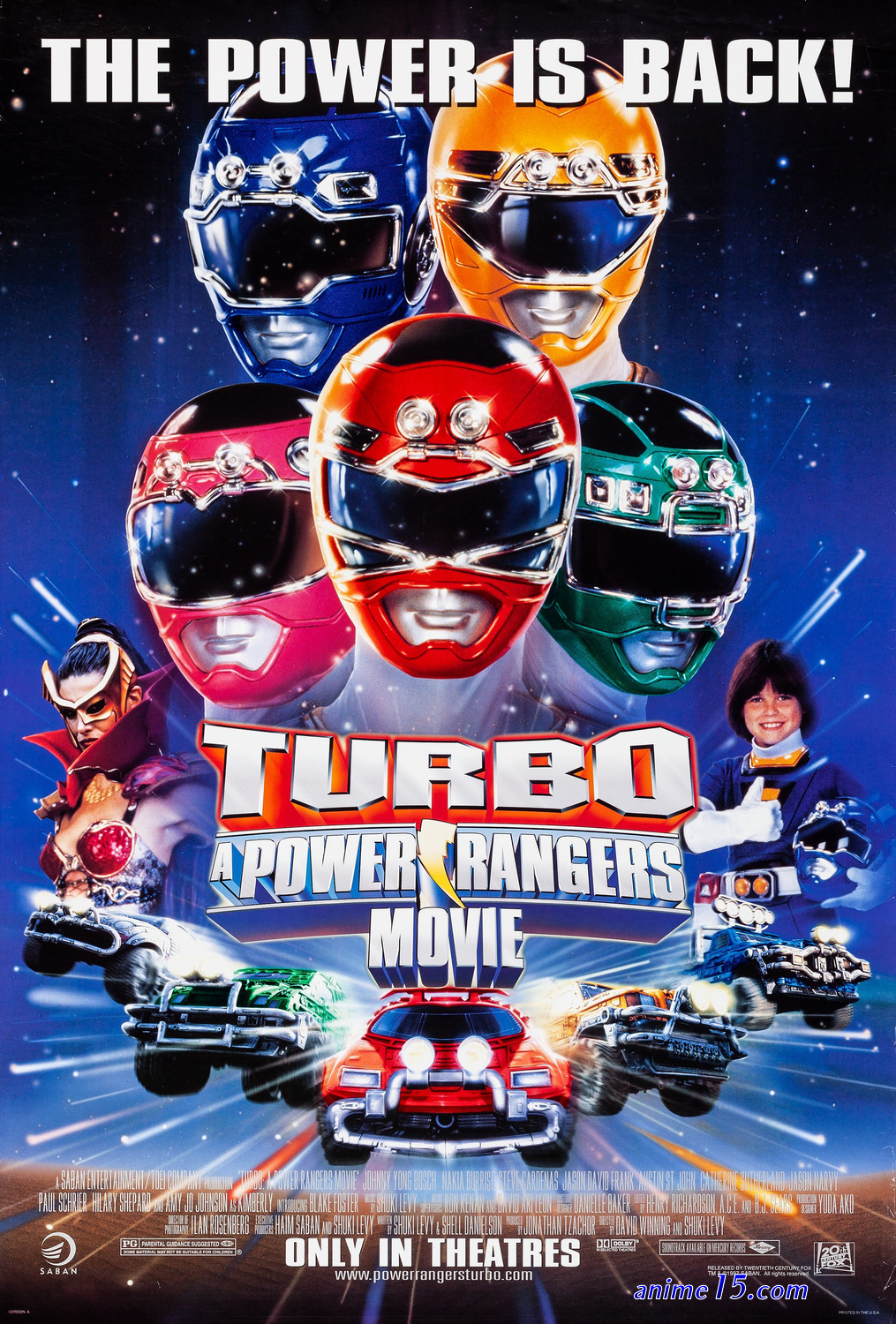 power rangers turbo online