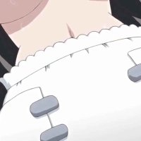 sexy anime girl with big breast in a diaper have with another sexy girl