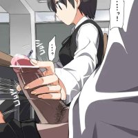 under table footjob anime