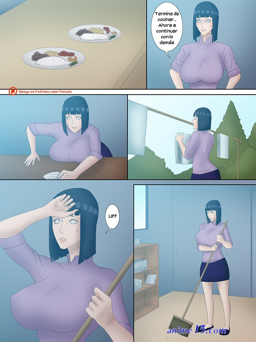 himawari desnuda x hinata comics