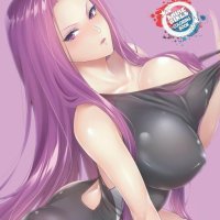 sexy anime girl with big breast in a diaper have with another sexy girl