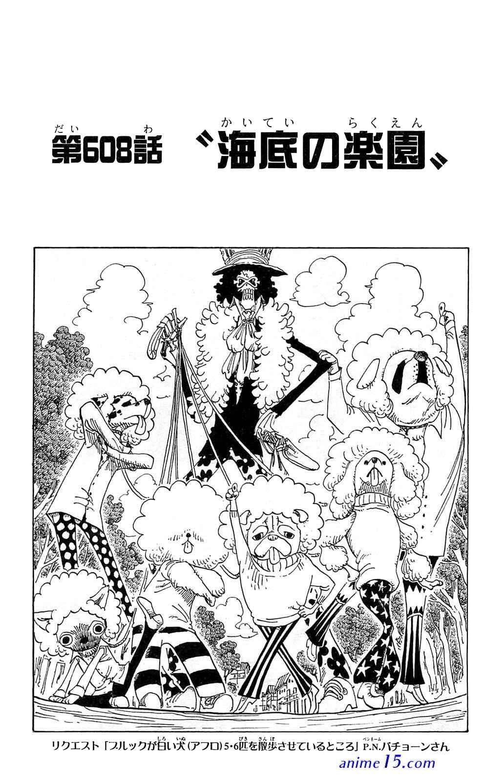 one piece 608