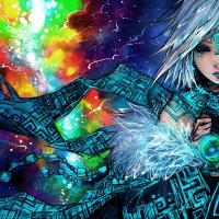 colourful anime nude