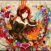colourful anime nude