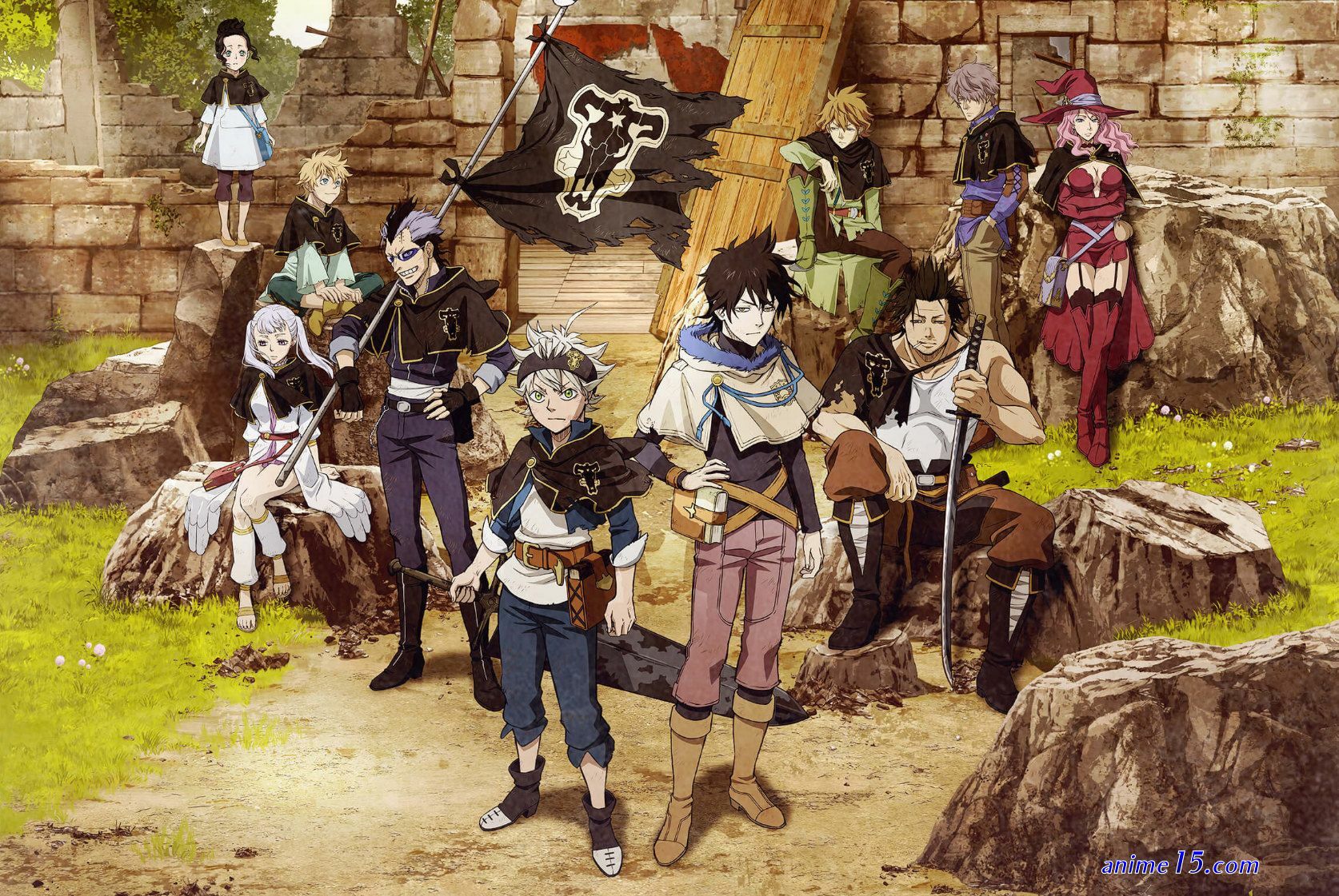 regarder black clover en ligne