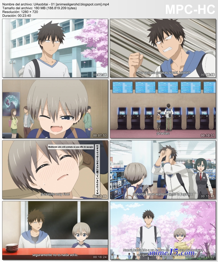 descargar temporada 1 de anime uzaki chan