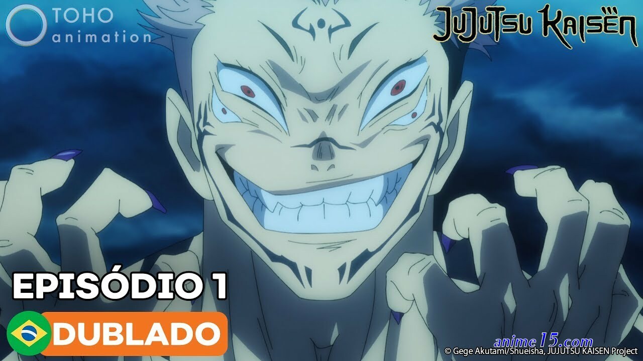 jujutsu kaisen dublado animezeira