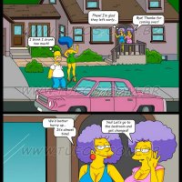 simpsons birthday bash sex comics