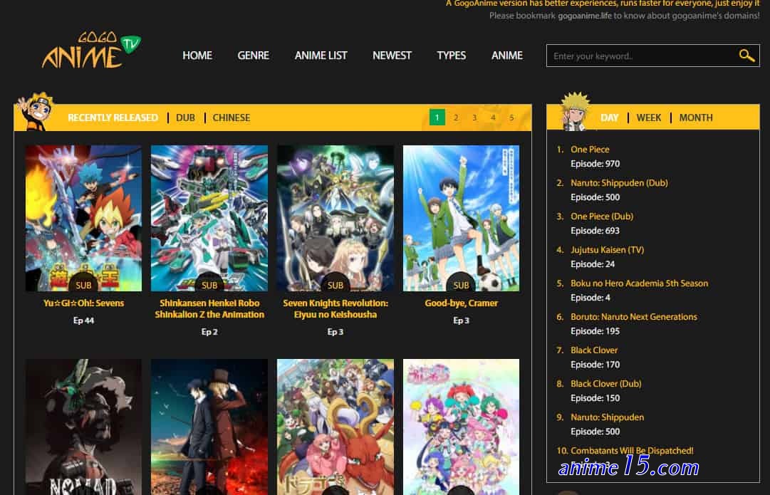 naruto shippuden gogoanime dub