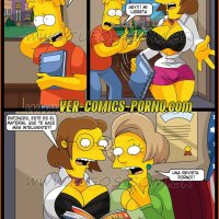 simpsons birthday bash sex comics