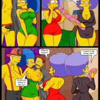 simpsons birthday bash sex comics