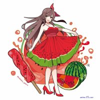 anime watermelon