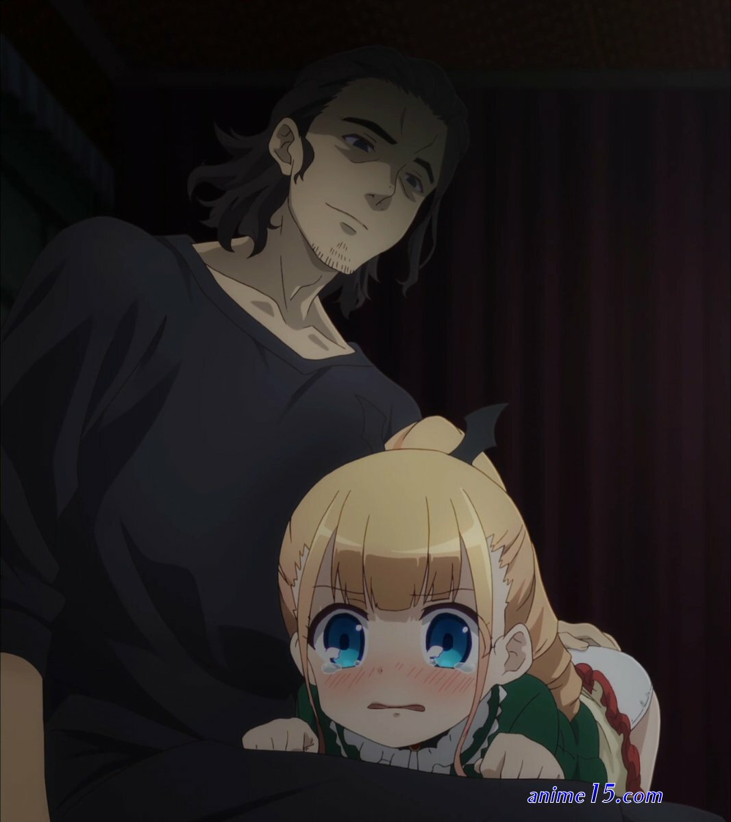 spank scene anime
