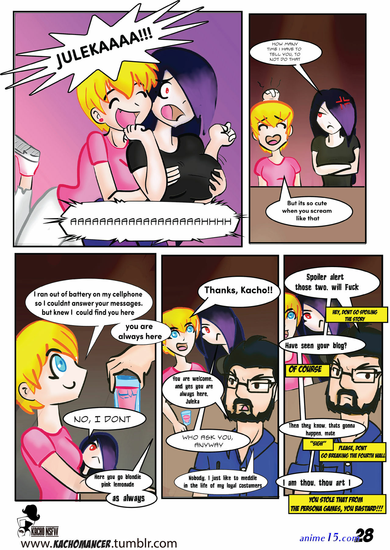 comics de sex miraculous novo