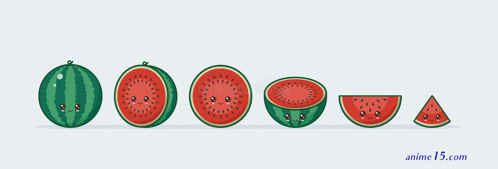 anime watermelon